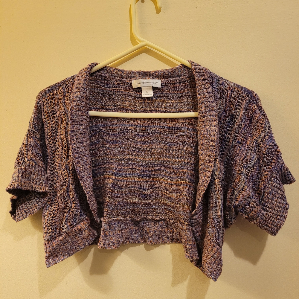 Purple Knit Women's Sweater